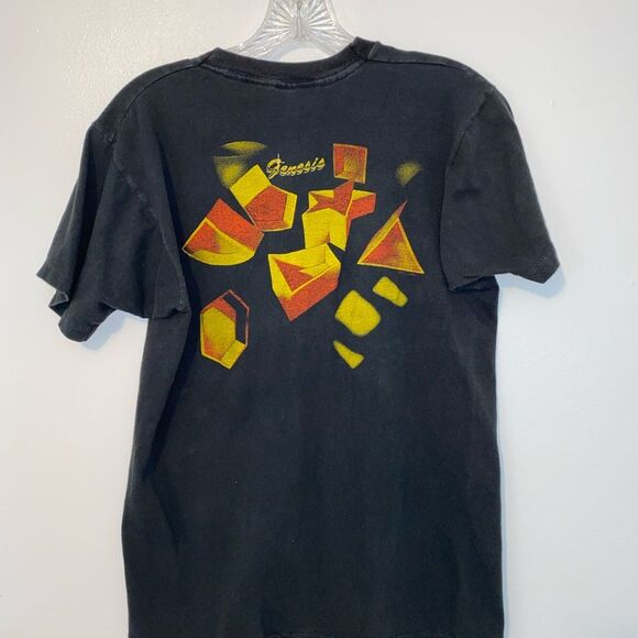 Vtg Genesis 1983-84 Mama Tour T-Shirt Large Phil Collins Band Concert
